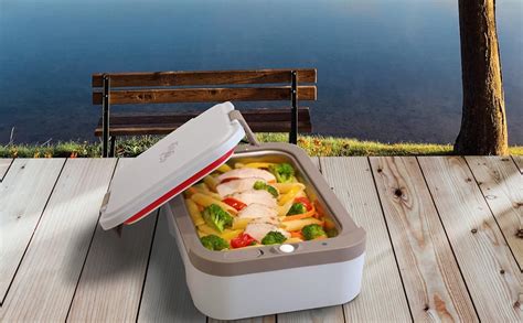 self heated lunch box battery